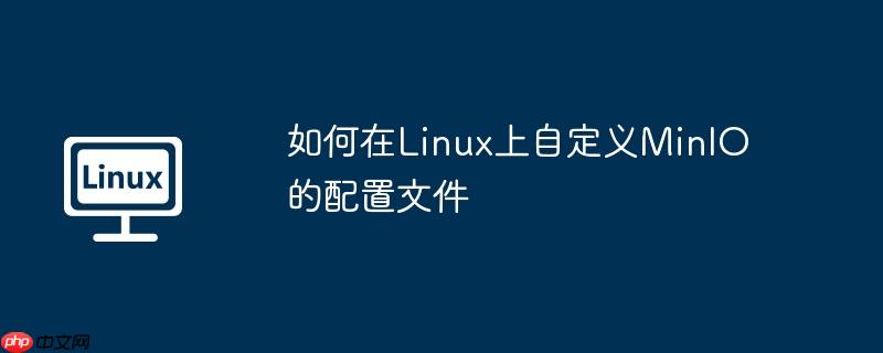 如何在Linux上自定義MinIO的配置文件-小浪學(xué)習(xí)網(wǎng)