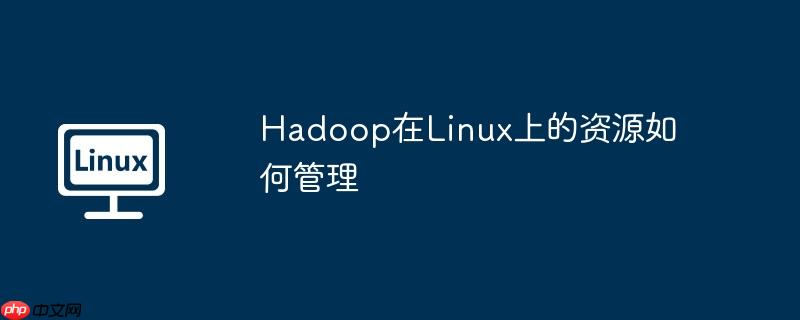 Hadoop在Linux上的資源如何管理-小浪學習網