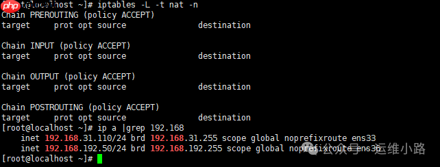 Linux防火墻-案例(二)nat表 Linux防火墻-案例(二)nat表