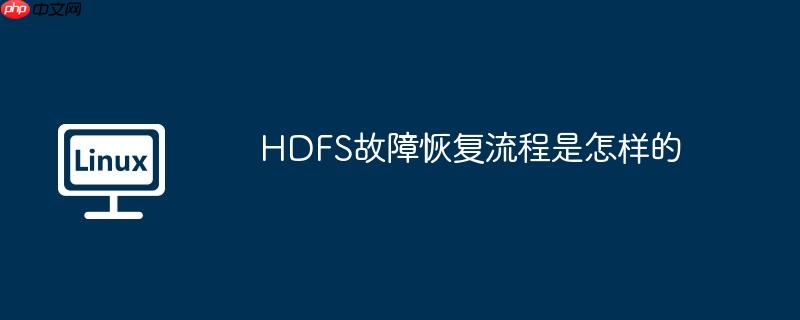 HDFS故障恢復(fù)流程是怎樣的-小浪學(xué)習(xí)網(wǎng)