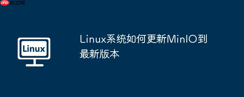 Linux系統(tǒng)如何更新MinIO到最新版本-小浪學(xué)習(xí)網(wǎng)