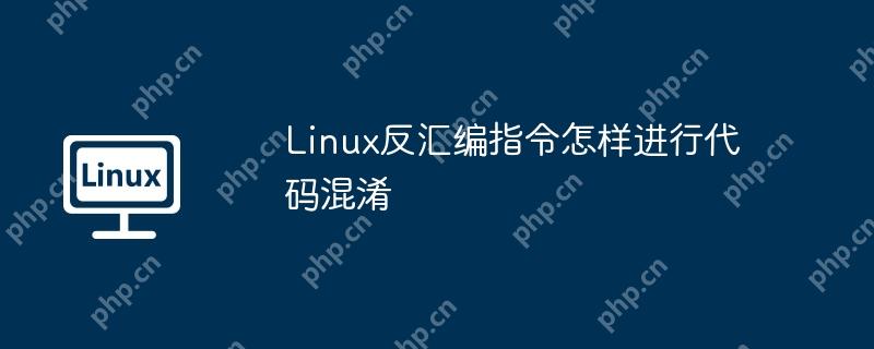 Linux反匯編指令怎樣進行代碼混淆-小浪學習網