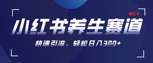 AI+可畫生成小紅書養生作品，新手暴力起號，矩陣操作，輕松日入3張+-小浪學習網