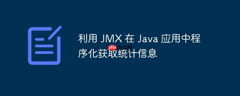 利用 JMX 在 Java 應(yīng)用中程序化獲取統(tǒng)計(jì)信息-小浪學(xué)習(xí)網(wǎng)