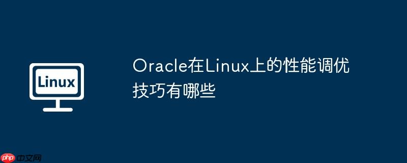 Oracle在Linux上的性能調(diào)優(yōu)技巧有哪些-小浪學(xué)習(xí)網(wǎng)