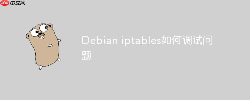 Debian iptables如何調試問題-小浪學習網