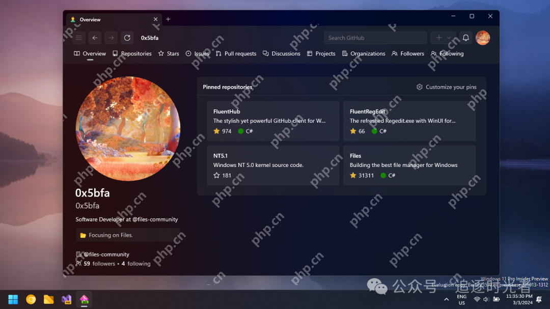 一個免費、時尚、強大的 Windows GitHub 客戶端